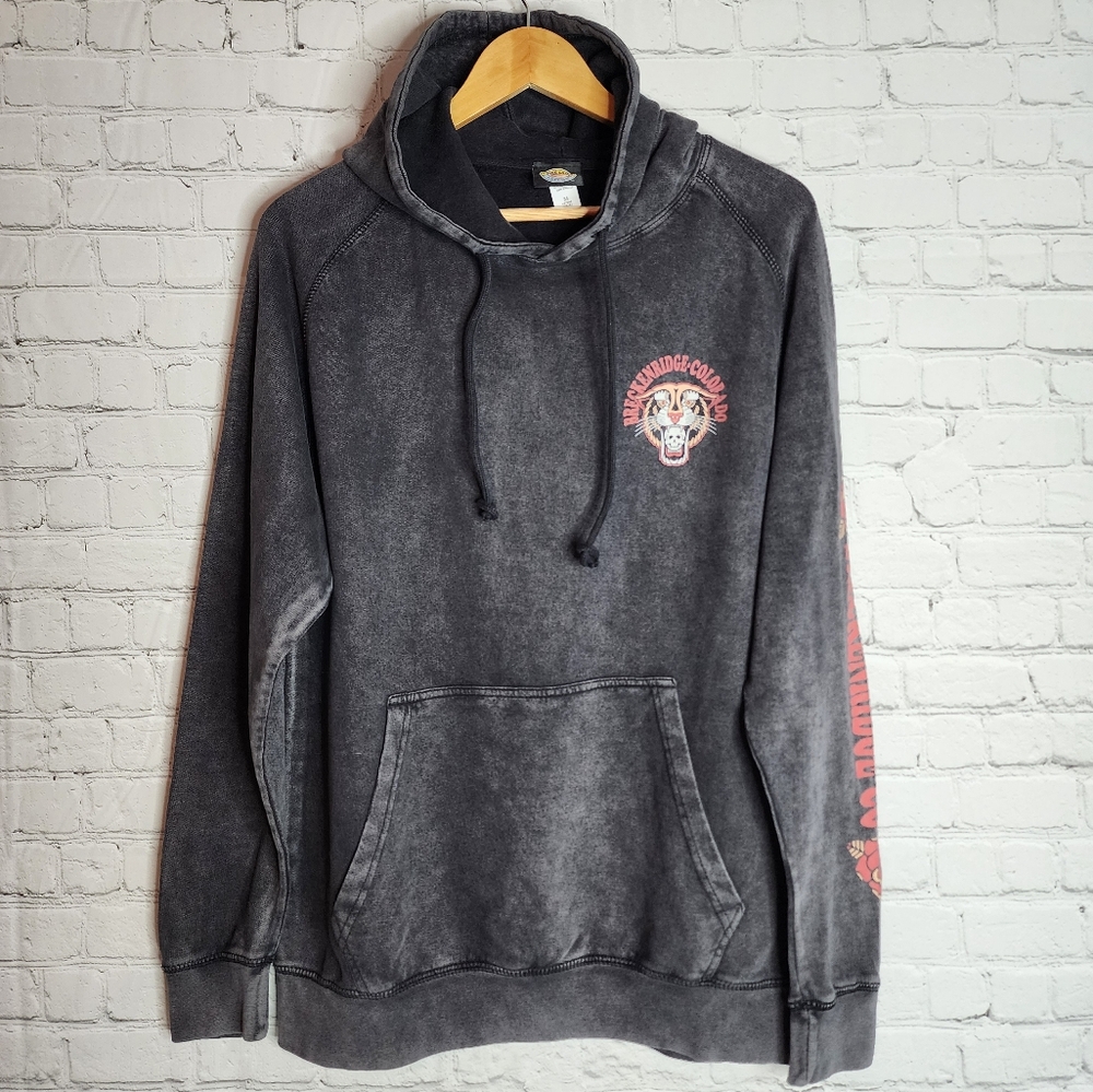 The Duck Company Breckenridge Colorado Vintage Inspired Hoodie Nwot